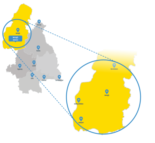 Nenagh District map